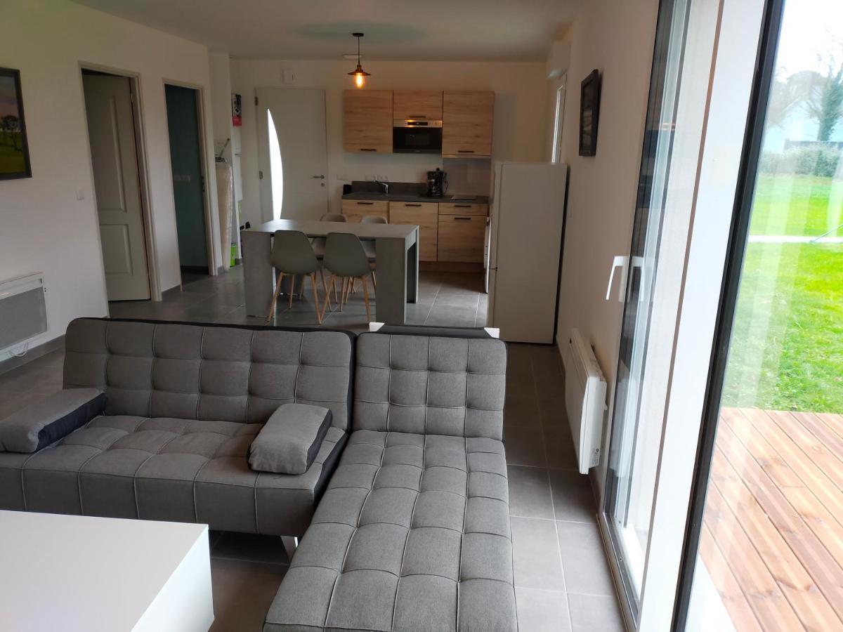 Maison Individuelle Neuve Plein Pied Avec Terrasse Et Jardin Clos 10Minutes A Pied De La Plage Кибервиль Экстерьер фото