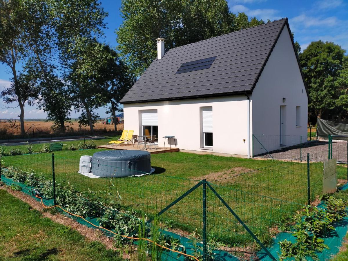 Maison Individuelle Neuve Plein Pied Avec Terrasse Et Jardin Clos 10Minutes A Pied De La Plage Кибервиль Экстерьер фото